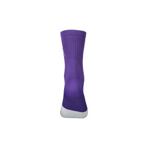 POC Flair Sock Mid Sapphire Purple / Hydrogen White