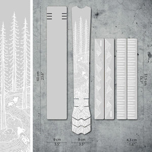 DYEDBRO MTB FRAME PROTECTION - OS ILLUSTRATION