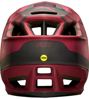 FOX-PROFRAME-MOTH-HELMET-dark-red-back1