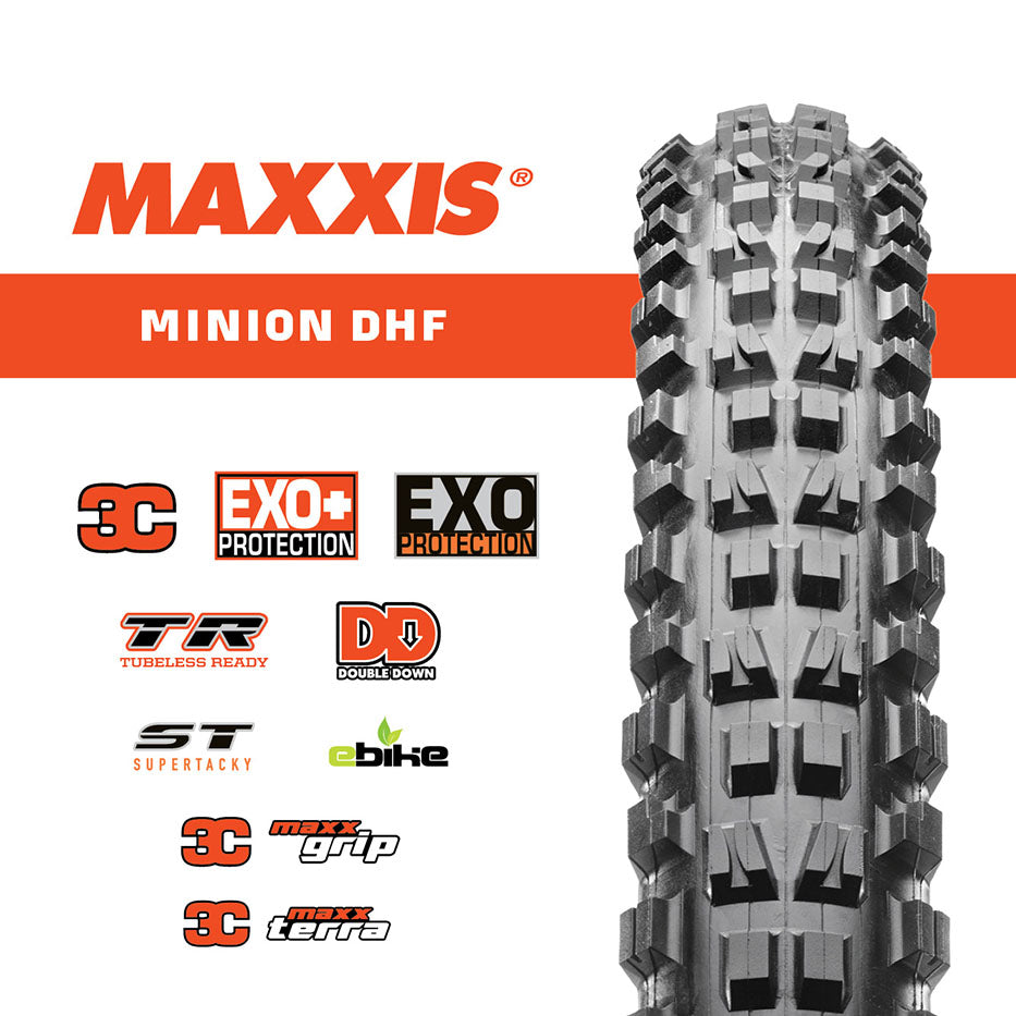 Maxxis Cubierta MTB Minion DHF Tubeless 29´´ x 2.50